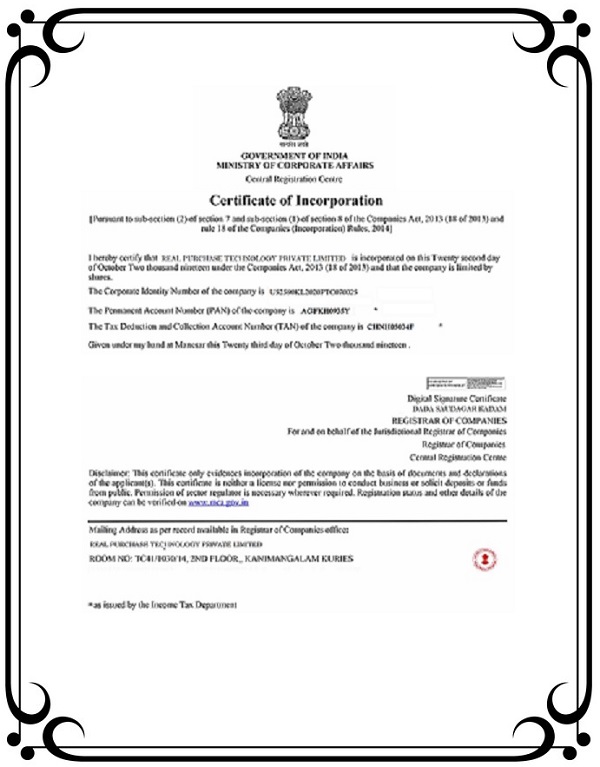 MCA-CERTIFICATE